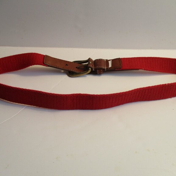 *GAP Forest Green Suede  Leather Belt - Size M